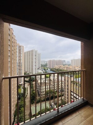 Balcony in 3 BHK Apartment at Godrej Green Vistas, Mahalunge – for Rent