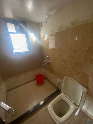 Bathroom in 3 BHK Apartment at Rahul Towers, Kothrud – for Rent