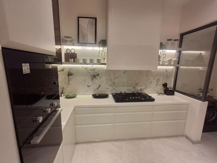 Kitchen, sattva-sumera 2 Bedroom 761 Sq.Ft. Apartment In Parel Mumbai 10607073