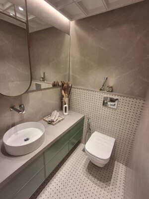 Bathroom in 2 BHK Apartment at Sattva Sumera, Parel – for Sale