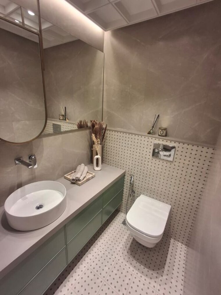 Bathroom, sattva-sumera 2 Bedroom 761 Sq.Ft. Apartment In Parel Mumbai 10607073