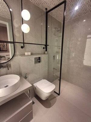 Bathroom in 2 BHK Apartment at Sattva Sumera, Parel – for Sale