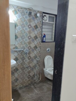 Bathroom in 2 BHK Apartment at Kumar Samruddhi Society, Vishrantwadi – for Sale