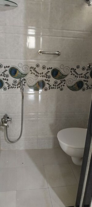 Bathroom in 1 BHK Apartment at Seawoods – for Rent