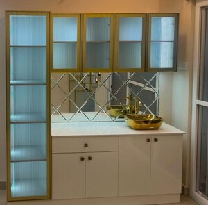 Kitchen in 2.5 BHK Apartment at Candeur Crescent, Serilingampally – for Rent