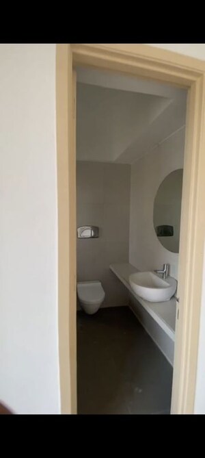 Bathroom in 2 BHK Apartment at Group Seven Rushi Heights, Goregaon East – for Rent