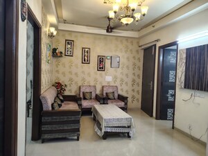 Living Room in 2 BHK Apartment at Nirala World Estate I, Tech Zone 4 Greater Noida – for Rent