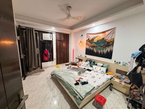 Bedroom in 3 BHK Builder Floor at Chattarpur – for Rent
