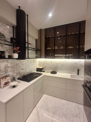 Kitchen in 3 BHK Apartment at Sattva Sumera, Parel – for Sale