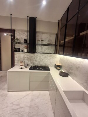 Kitchen in 3 BHK Apartment at Sattva Sumera, Parel – for Sale