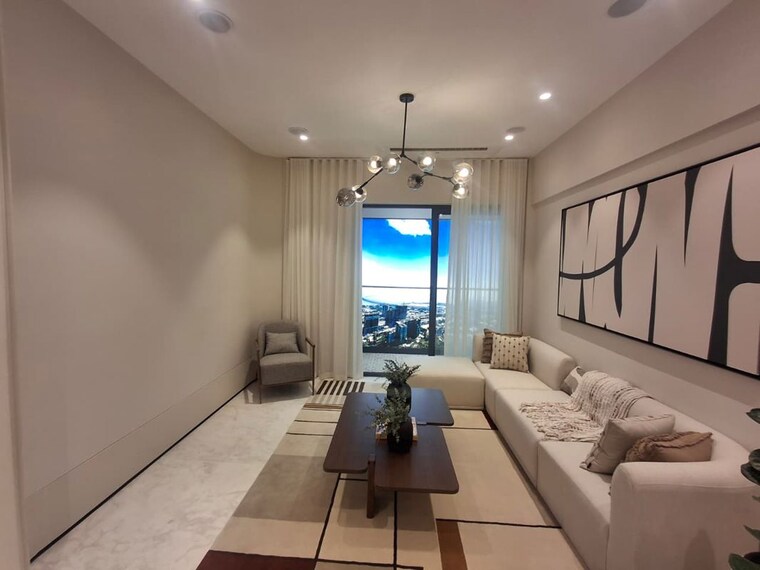 Living Room, sattva-sumera 3 Bedroom 1118 Sq.Ft. Apartment In Parel Mumbai 10607189