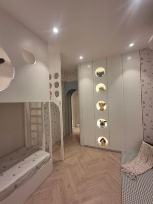 Building Lobby in 3 BHK Apartment at Sattva Sumera, Parel – for Sale