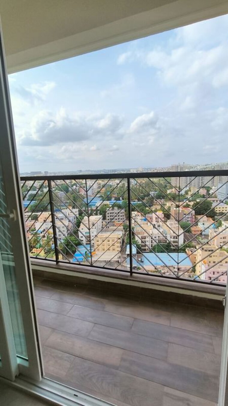 Balcony, karle-vario-homes 3 Bedroom 1650 Sq.Ft. Apartment In Hebbal Bangalore 10607212