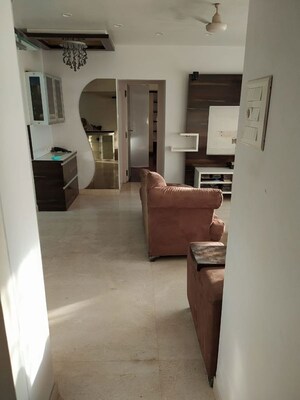 Living Room in 3 BHK Apartment at Indradarshan II, Oshiwara – for Sale