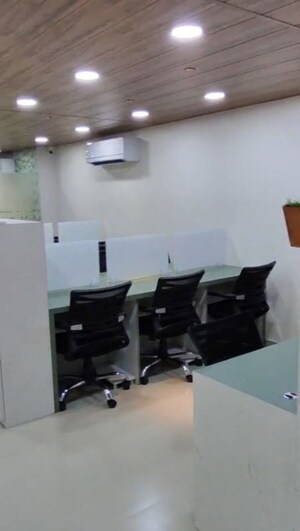 Team Area in  Office Space at Shivalik Shilp, Sanidhya – for Rent