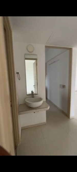 Bathroom in 2 BHK Apartment at Group Seven Rushi Heights, Goregaon East – for Rent