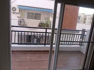 Balcony in 3 BHK Apartment at Fortune Green Homes Golden Oriole, Manikonda – for Rent