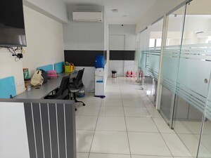 Team Area in  Office Space at Aaron Spectra, Bodakdev – for Rent