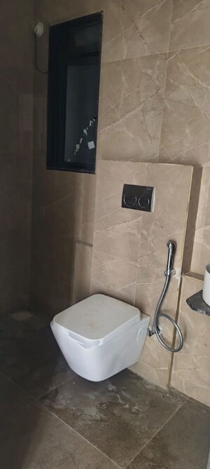 Bathroom in 3.5 BHK Apartment at Dhamji Shamji Mahavir Spring Tulip Phase 1, Pokhran Road No Two – for Rent