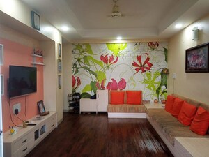 Living Room in 2 BHK Apartment at Yashoda Heights, Warje – for Rent
