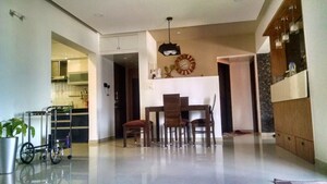 Living Room in 3 BHK Apartment at Baner – for Rent
