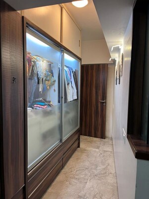 Bedroom in 3 BHK Apartment at Kundan Grand Stand, Kothrud – for Rent