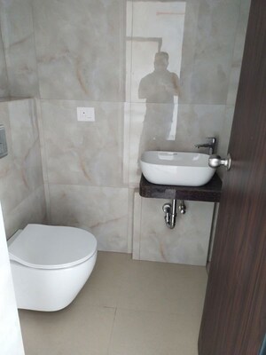 Bathroom in 1 BHK Apartment at Raymond Ten X Habitat, Pokhran Road No Two – for Rent