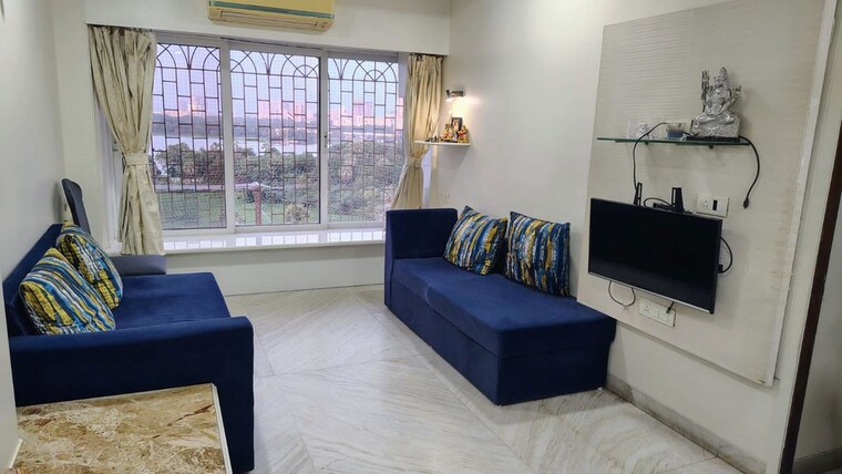 Living Room, powai-cosmopolitan-chs 2 Bedroom 1050 Sq.Ft. Apartment In Powai Mumbai 10607334