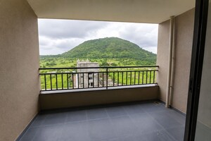 Balcony in 3 BHK Apartment at Mantra Montana Phase 6, Dhanori – for Rent