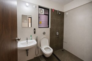 Bathroom in 3 BHK Apartment at Mantra Montana Phase 6, Dhanori – for Rent