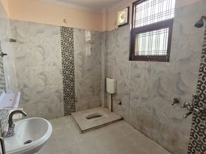 Bathroom in 2 BHK Builder Floor at Gomti Nagar – for Rent
