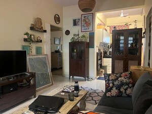 Living Room in 2 BHK Apartment at Bandra West – for Sale