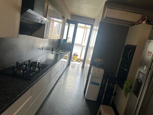 Kitchen in 4 BHK Apartment at Emaar MGF Emerald Hills, Sector 65 – for Rent