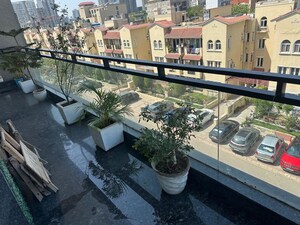 Balcony in 4 BHK Apartment at Emaar MGF Emerald Hills, Sector 65 – for Rent