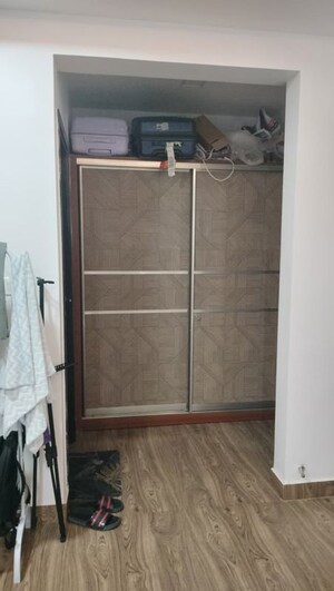 Bathroom in 3 BHK Apartment at Ambience Courtyard, Manikonda – for Rent