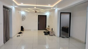 Living Room in 3 BHK Apartment at Ambience Courtyard, Manikonda – for Rent