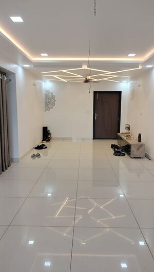 Bathroom in 3 BHK Apartment at Ambience Courtyard, Manikonda – for Rent