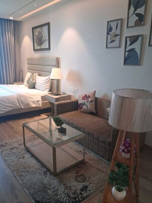 Living Room in 3 BHK Builder Floor at Sector 21 – for Rent
