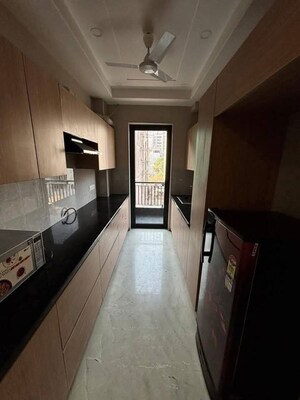 Kitchen in 1 BHK Builder Floor at Saket – for Rent