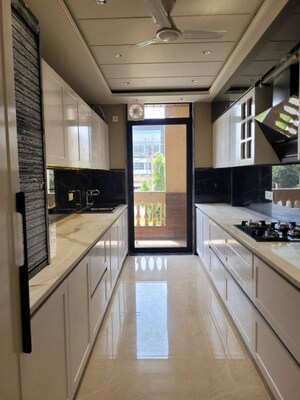Kitchen in 3 BHK Builder Floor at Sector 22 – for Rent