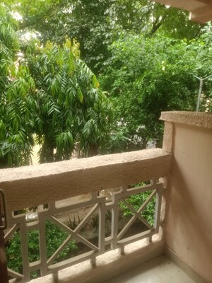 Balcony in 2.5 BHK Apartment at Vasant Kunj – for Rent