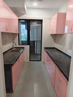 Kitchen in 2 BHK Apartment at Raymond Ten X Habitat, Pokhran Road No Two – for Rent
