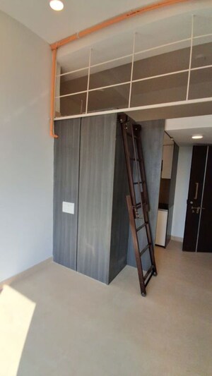 Building Lobby in 1 BHK Apartment at Group Satellite Aarambh, Malad East – for Rent