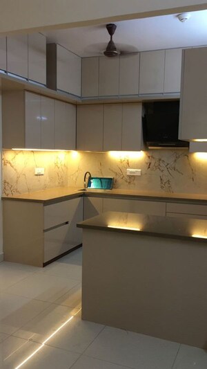 Kitchen in 2 BHK Apartment at Aparna Zenon, Puppalaguda – for Rent