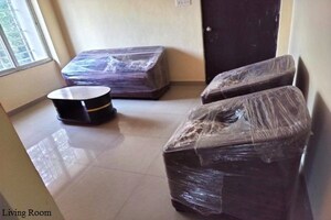 Living Room in 1 BHK Apartment at Wadgaon Sheri – for Rent