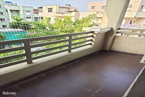 Balcony in 1 BHK Apartment at Wadgaon Sheri – for Rent