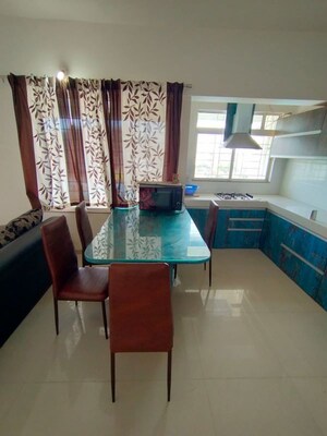 Living Room in 2 BHK Apartment at Magarpatta City Roystonea, Hadapsar – for Rent