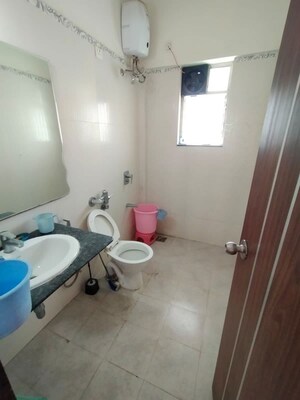 Bathroom in 2 BHK Apartment at Magarpatta City Roystonea, Hadapsar – for Rent