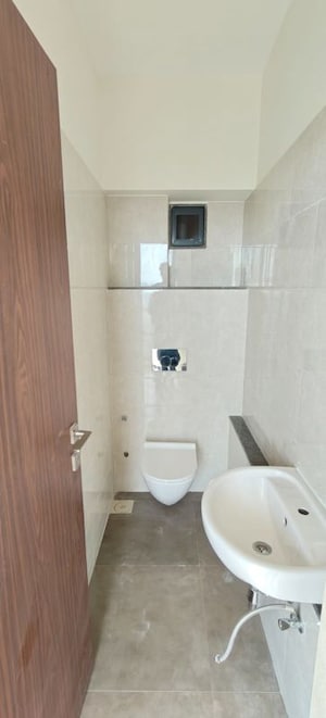 Bathroom in 2 BHK Apartment at Dynamix Divum, Malad East – for Rent
