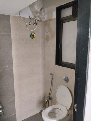 Bathroom in 1 BHK Apartment at Chandak Nishchay, Borivali East – for Rent